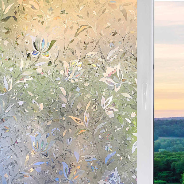 KESPEN 3D Trulip Static Cling Decorative Window Film